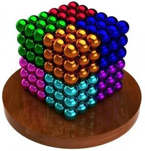 OCFI Magnetic Balls Cube Fidget Gadget Toys Rare Earth Magnet Office Desk Toy Games