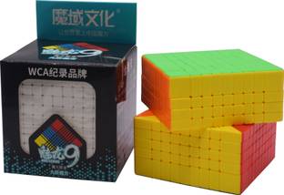 Hawkister MoYu Meilong Cubing Classroom Professional 9X9X9 Stickerless Speed Magic Cube