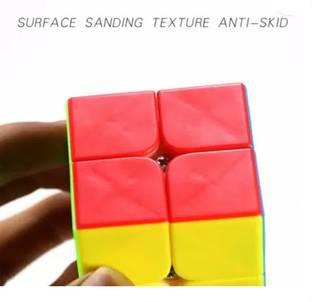 HornFlow Speed cube 2x2 cube high speed stickerless magic rubix cube 8665