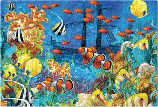 Frank Coral Reef Jigsaw Puzzle for Adults and Kid Above 15+ Years