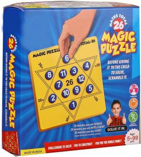 V India Magic Puzzle - Maths Total 26