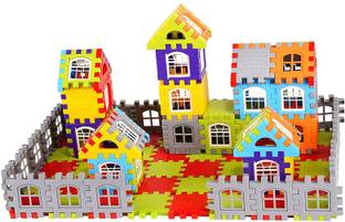 ELEXN Happy House Building Blocks, Learning/Educational Puzzle Toy,Best Gift for Kids