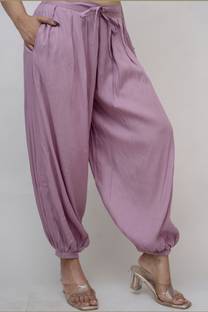 PXS Women Rayon Harem Dhoti Pant Solid Women Dhoti