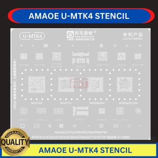 AKT AMAOE U-MTK4 STENCIL M6350V,MT6356W,MT6357V,BGA254,MT6351DV,MT6176V Quilting Stencil