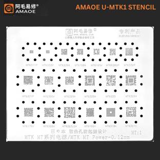 AKT AMAOE STENCIL MTK1 tin rebelling MT6311P,MT6333P,MT6331P,MT6175V,MT6169V Quilting Stencil