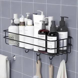 Quickmart Quickmart Self-Adhesive Wall Shelves for Bathroom Organizer/Rack Iron Wall Shelf Iron Wall Shelf