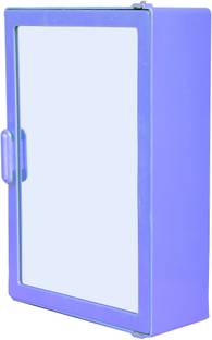 Zahab Bathroom storage cabinet with mirror bathroom shelves bathroom organizer Plastic Wall Shelf