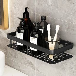 JIALTO Bathroom Accessories _ Multipurpose Aluminium Bathroom Shelf for Wall Aluminium Wall Shelf