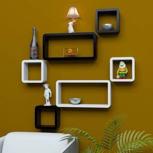 KHUSUBHDECOR Wooden Wall Shelf