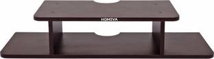 Homiva Wooden Wall Mount Set Top Box for TV Wooden Wall Shelf