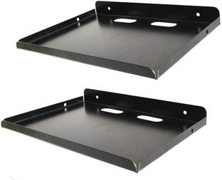 EXORA Set top Box Stand | Dish Tv Stand |Wall Mount Metal Set Top Box Stand Iron Wall Shelf