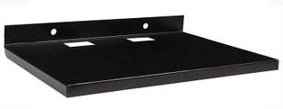 Sage Set top Box Stand/ Remote Stand/ DTH Stand (Metal - Set of 1, Medium Size) Iron Wall Shelf