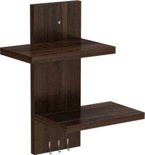 Flux Floating Wall Mounting Shelves for Living Room, Bedroom, Kitchen & Home Decor Particle Board Wall Shelf