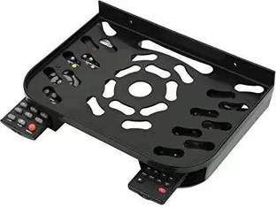 Alliswelltoo Setup box stand Plastic Wall Shelf