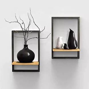 ItsTrendingWood Wooden antique frame wall mounted shelf to décor for living room bedroom Wooden Wall Shelf