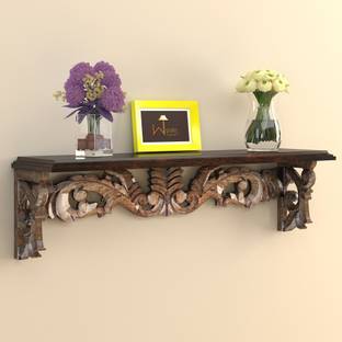 Onlineshoppee Wooden Wall Shelf
