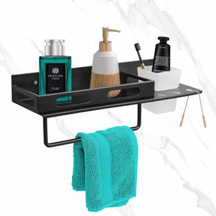 Frap Bathroom Organizer-Metal-Multi use Bathroom Shelf for Wall/Bathroom (pack of 1) Iron Wall Shelf