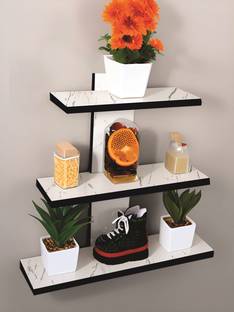 Dime Store Home Decor Wall Shelves Wall Mount Shelf For Living Room MDF (Medium Density Fiber) Wall Shelf