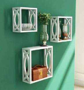 Maaz Handicrafts MDF (Medium Density Fiber) Wall Shelf