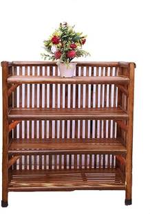 MA STUFF Wooden Wall Shelf