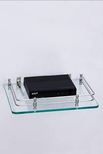 Mura GLASS WALL MOUNT 002 Glass Wall Shelf