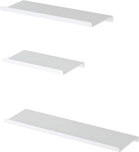organizemee Bluetooth Speaker, Wi-Fi Camera Stand Corner Floating Shelf for Living Room Cast Iron Wall Shelf