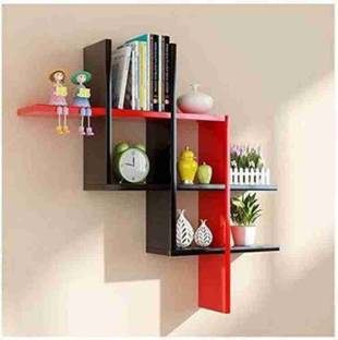 KHUSUBHDECOR Wooden Wall Shelf