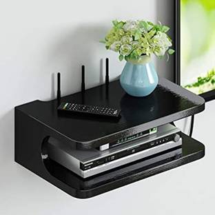 AmazingShopee wifi router set top box stand MDF (Medium Density Fiber) Wall Shelf