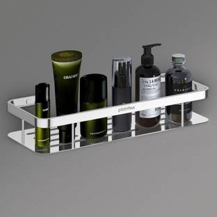 Plantex Bathroom Shelf for Wall/Kitchen Shelf/Rack/Bathroom Accessories(15X5Inch-Chrome) Stainless Steel Wall Shelf