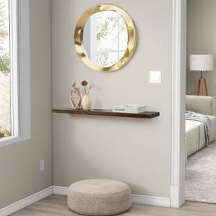 carpentray Floating Shelves for Wall, 30 Inch Rustic Hardwood Floating Wall Shelves Wooden Wall Shelf