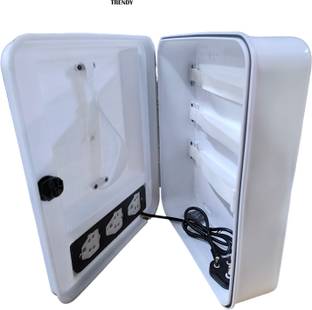 Trendy pvc rack for dvr/nvr high quality wall mount with lock, server rack power socket Plastic Wall Shelf
