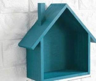 KHANSHOPEE Wall shelf Hut & House rack shelves Lodge House shape shelf MDF Hut Wall mounting ,floating ,Hanging Wall decor set of 1 Hut Shape for Living room & Bedroom Wall storage Hut & House shape shelves MDF MDF (Medium Density Fiber) Wall Shelf