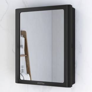 Plantex Bathroom Storage Organizer/Bathroom Cabinet with Mirror/Bathroom Shelf(14x18 In) Acrylic Wall Shelf