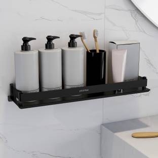 Plantex Shelf for Bathroom/Rack Shelf/Multipurpose Shelf for Bathroom/Kitchen(18x5 Inch) Stainless Steel Wall Shelf