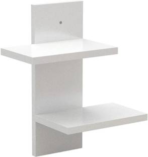 Flux Flux Wall Mounted Shelves for Home Decor Floating Book Rack Plant Stand Particle Board Wall Shelf