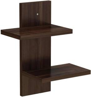 Flux Wall Mounted Shelves for Home Decor Floating Book Rack Plant Stand Particle Board Wall Shelf