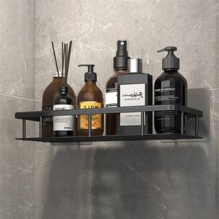 DXDT set of 1-bathroom Shelf/Rack/Wall Mounted Storage Organizer for bathroom/Kitchen Steel Wall Shelf