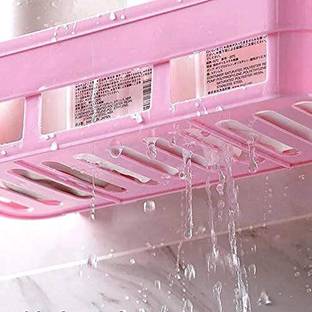 SJK Self Adhesive Multi-Purpose Wall Hanging Humanoid floating Shelf 3515 Plastic Wall Shelf