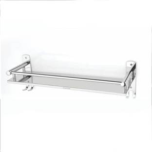 পিল্লু Multi use Rack Stainless Steel Bathroom Shelf/Kitchen Shelf/Bathroom Accessories ষ্টেইনলেছ ষ্টীল ৱাল শ্বেল্ফ