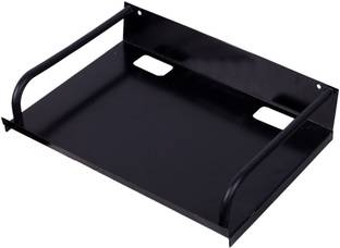 Bikauaa Setup Box Stand/DVR Stand/DTH Stand/DVD Player Stand / Wi-Fi Router Stand Iron Wall Shelf