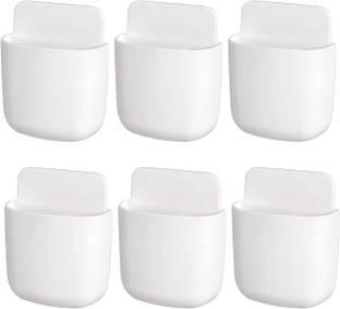 LILA ENTERPRISE Wall Mounted Storage Box Remote Indoor Storage Organizer Case Plastic Wall Shelf