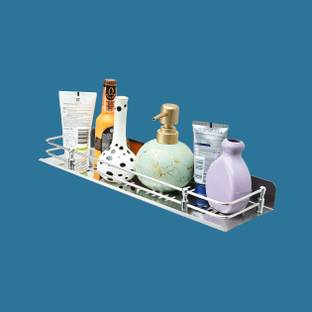 WallCare Bathroom shelf in wall / steel rack / home decore accessories 18x5 INCH Stainless Steel Wall Shelf