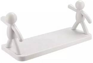 QuickNest Wall Hanging Bathroom Storage Floating Wall Shelf NRS9.286 Plastic Wall Shelf