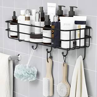 iSTAR Wall Mounted /Rack/Storage Organizer for bathroom/living Hall (pack of 1) Iron Wall Shelf