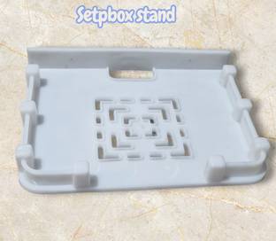 Amp exchange Setup Box Stand/DVR Stand/DTH Stand/DVD Player Stand / Wi Fi Router Stand Plastic Wall Shelf