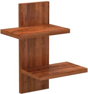 Flux Wall Mounted Shelves for Home Decor Floating Book Rack Plant Stand Particle Board Wall Shelf