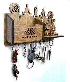 Aquatic Craft Yoga Mobile Holder(YB) Wooden Wall Shelf