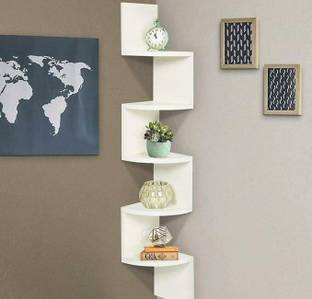 LIVEWELL MDF (Medium Density Fiber) Wall Shelf