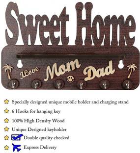 FMSA4 rack shelf new dishing home decode hook of 6 single rack shalf Wooden Wall Shelf