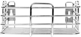 Spacekeeper Anti-Rust Stainless Steel Multi-Purpose Wire Shelf 9 Inch - Bathroom Rack Stainless Steel Wall Shelf